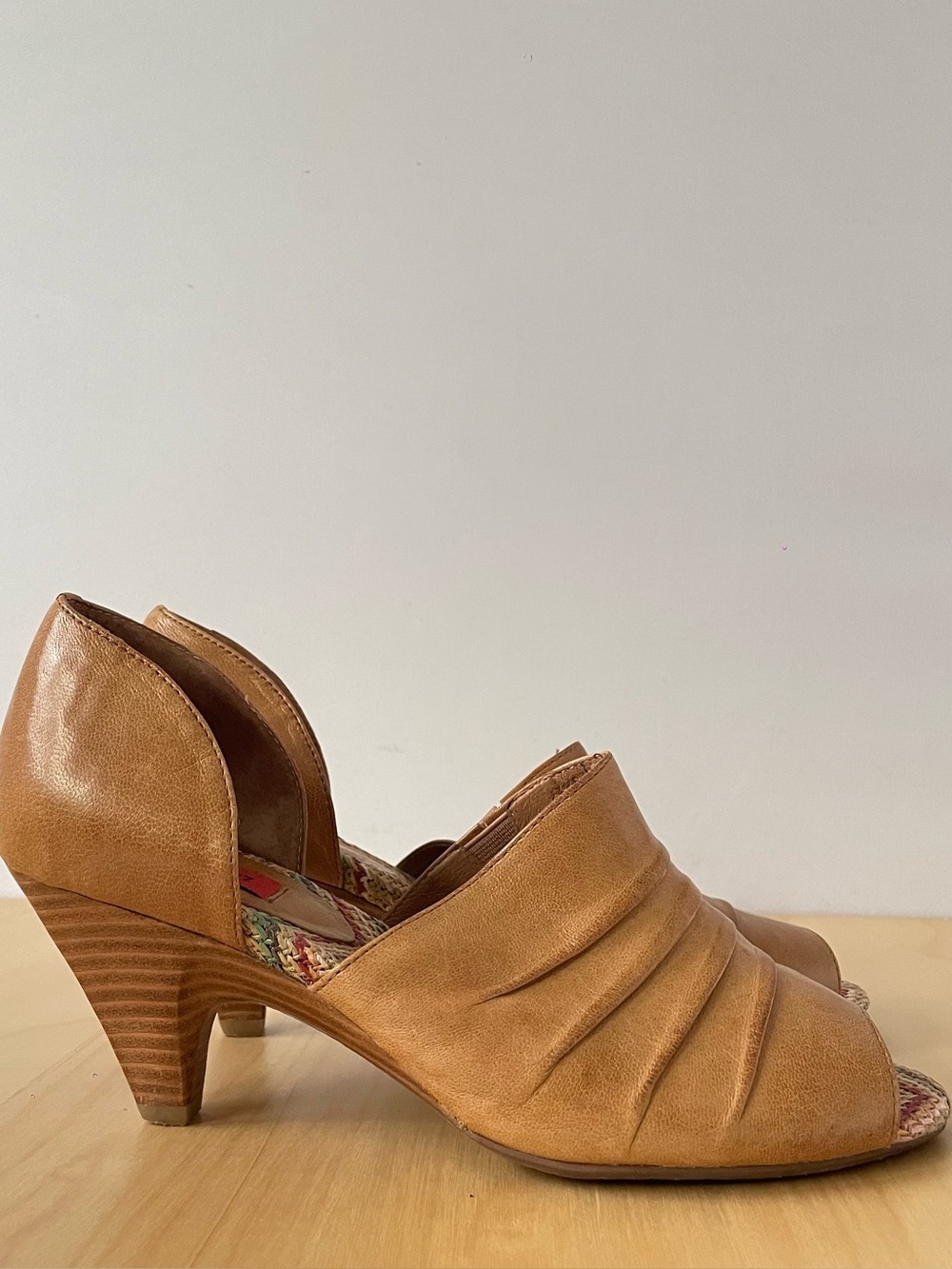 Miz mooz vintage peep-toe d'Orsay pump | US 7.5